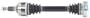 Import Direct CV Axle Shaft - New