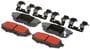 Import Direct Rear Ceramic Brake Pads
