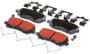 Import Direct Rear Ceramic Brake Pads