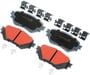 Import Direct Front Ceramic Brake Pads