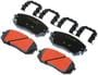 Import Direct Front Ceramic Brake Pads
