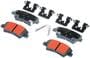 Import Direct Rear Ceramic Brake Pads
