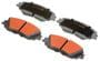 Import Direct Front Ceramic Brake Pads