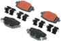 Import Direct Rear Ceramic Brake Pads