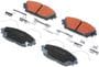 Import Direct Front Ceramic Brake Pads