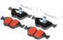 Import Direct Front Ceramic Brake Pads
