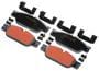 Import Direct Front Ceramic Brake Pads