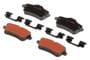 Import Direct Rear Ceramic Brake Pads