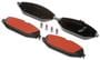 Import Direct Front Ceramic Brake Pads