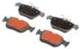 Import Direct Rear Ceramic Brake Pads