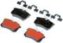 Import Direct Rear Low-Metallic Brake Pads