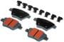 Import Direct Rear Low-Metallic Brake Pads