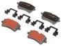 Import Direct Rear Semi-Metallic Brake Pads