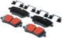 Import Direct Rear Low-Metallic Brake Pads