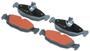 Import Direct Rear Semi-Metallic Brake Pads