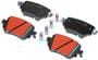 Import Direct Rear Low-Metallic Brake Pads