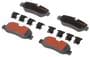 Import Direct Rear Low-Metallic Brake Pads