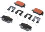 Import Direct Rear Low-Metallic Brake Pads