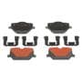 Import Direct Rear Semi-Metallic Brake Pads