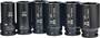 Ingersoll-Rand 6 Piece 3/4 Inch Drive 6 Point Metric Socket Set