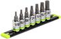 GripEdge 7 Piece 3/8 Inch Drive Hex Hex SAE Hex Driver Set