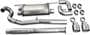 JBA Performance Exhaust 2-1/2 Inch Stainless Steel Exhaust System