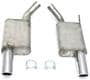 JBA Performance Exhaust 2-1/2 Inch Stainless Steel Exhaust System
