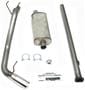 JBA Performance Exhaust 2-1/2 Inch Stainless Steel Exhaust System