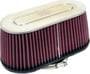 K&N Engineering Oval Tapered Air Filter