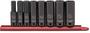 GearWrench 8 Piece 3/8 Inch Drive 6 Point SAE Socket