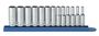 GearWrench 13 Piece 1/4 Inch Drive Deep 12 Point Metric Socket Set