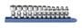 GearWrench 12 Piece 1/4 Inch Drive Standard 6 Point Metric Socket Set