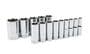 GearWrench 14 Piece 1/2 Inch Drive Deep 6 Point SAE Socket Set