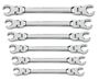 GearWrench 6 Piece Metric Flare Nut Wrench Set