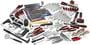 GearWrench 218 Piece 1/4, 1/2, 3/8 Inch Drive SAE, Metric Tool Set