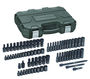 GearWrench 71 Piece 1/4 Inch Drive 6 Point SAE, Metric Socket Set
