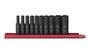 GearWrench 10 Piece 1/4 Inch Drive 6 Point SAE Socket Set