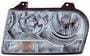 Keystone Collision Halogen Headlight Assembly