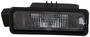 Keystone Collision License Plate Light