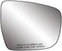 K Source Fit System Replacement Side View Mirror Glass