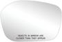 K Source Door Mirror Glass Assembly