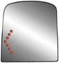 K Source Fit System Replacement Side View Mirror Glass