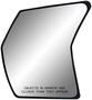 K Source Replacement Side View Mirror Glass