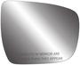 K Source Replacement Side View Mirror Glass