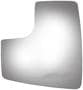 K Source Replacement Side View Mirror Glass