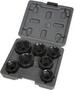Lisle 7 Piece 3/8 Inch Drive 6 Point Metric Socket Set