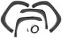 Lund Elite Series Black Fender Flare Set