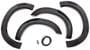 Lund Elite Series Black Fender Flare Set