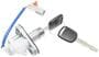 LockSmart Chrome-Plated Tailgate Lock Cylinder