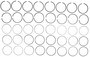 Mahle Engine Piston Ring Set